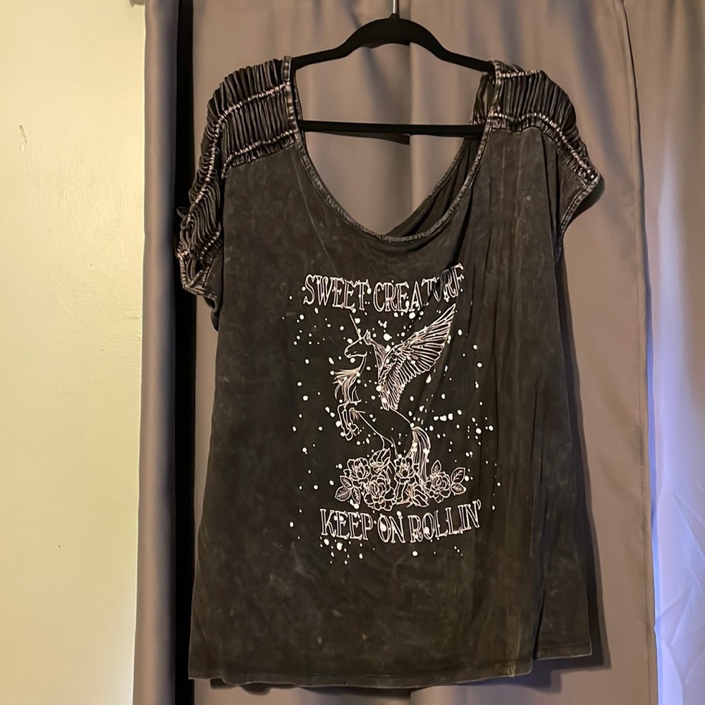 Distressed Tee